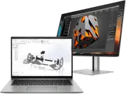 [Z by HP] HP ZBook Firefly 14 inch G11 Mobile Workstation PC, Silver + HP Series 7 Pro 23.8 inch FHD Monitor