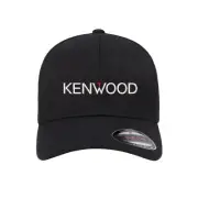 Kenwood Logo Embroidered Flexfit Fitted Ball Cap