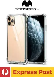 iPhone 11 Pro Mercury Goospery Super Protect Clear TPU Shockproof Tough Case