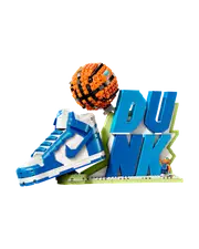 Nike Dunk x LEGO® Set Sneaker-Building Kit with Exclusive Minifigure
