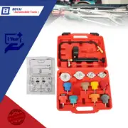 14Pcs Coolant Radiator Pressure Tester Cooling System & Gasket Leak Detector