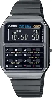 [Casio] CA500WEGG-1B Calculator Black Strap Unisex Adult Watch, Black Dial, 43.2 × 34.4 × 8.2 mm