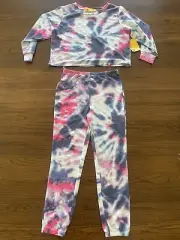 Mini Society 2 Piece Long Sleeve Long Pants Set Size Med 10/12)