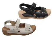 Womens Pegada Jannie Comfortable Leather Sandals Made In Brazil - ModeShoesAU