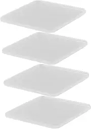 ARTIBETTER 4Pcs Sticky Gripping Pads Skid Furniture Protector Pads for Washing Machines Durable Gel Reduces Noise Non Slip Chair Feet Accessories