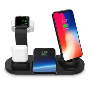 Charging Usb 3 In 1 Wireless Dock For Apple Watch And Airpods - White