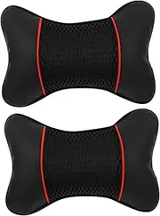 GLEAVI 2pcs Headrest Car Pillow Neck Pillow Driver Seat Pillow Car Cushion Car Neck Rest Pillows Neck for Car Plane Pillow Car Neck Protector Car Multi-Functional Pillow Polyester