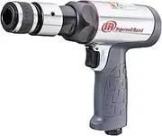 Ingersoll Rand Model 123MAX Short Barrel Air Hammer, Quick Change Retainer, Anti Vibration Power Tool, Comfort Grip, Lightweight, Gray