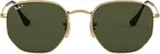[Ray-Ban] Hexagonal Polarised Sunglasses, RB3548N