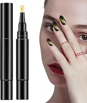 Nail Pens Gel Polish | Gel Nail Polish Pen | Gel Nail Polish Pen, Nail Drawing Polish Marker Pen, 1 Step Pencil for Home Salon