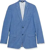 [Tommy Hilfiger] Boys' Blazer Suit Jacket, Button Closure, Notch Lapel & Front Flap Pockets, Mazarine Blue1, 8
