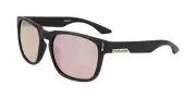 DRAGON MONARCH MATTE BLACK w/ LUMALENS ROSE GOLD IONISED SUNGLASSES.