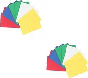 GETAJGHSD 2sets Poker Size Cut Cards Poker Chips Set Smooth Wide Dispenser 10pcs*2
