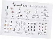 JOINPAYA Cartoon Wall Alphabet Picture 1 Pc Early Educational Poster English Alphabet Boys and Girls Hanging Alphabet Wall Decor