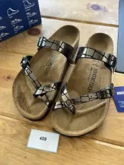 Birkenstock Mayari | Gator Gleam Black | EU 39 | US L8 / M6 | Regular Fit