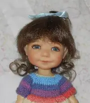 WEE 3 SUGAR PLUM Doll Wig SIZE 8-9.5 LIGHT BROWN Baby/Toddler Wig Full Cap NWT
