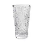 Lalique Merles & Raisins Large Clear Vase