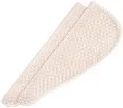 JZS Microfiber Hair Towel Wrap for Women 4 Pack Quick Dry Anti Frizz Hair Turban for All Hair Types Beige