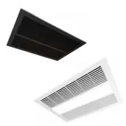 VENTAIR Sahara Bathroom Heater Exhaust Fan With LED Light 2 Heat 4 Heat IXL