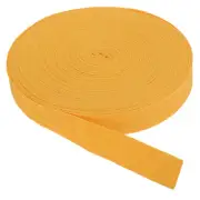 Cotton Twill Tape 3/4" 25 Yards Cotton Ribbon Bias Binding Tape Ginger Yellow