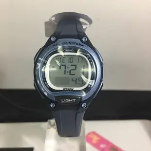 【金台鐘錶】CASIO 卡西歐 十年電池 小巧的造型 (藍x灰) 學生錶 兒童錶 LW-203-2A