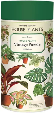 Cavallini - House Plants Puzzle 1000pc