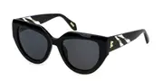 Just Cavalli SJC086V 0700 Men's Sunglasses Black Size 53