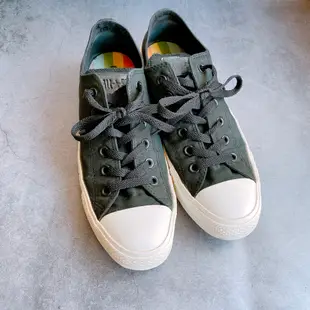 平常小姐┋2手┋ALL STAR【Converse】絕版 限量聯名 Pink Floyd 低筒帆布鞋 25.5cm