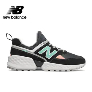 【New Balance】 NB 復古運動鞋_中性_黑色_MS574GNB-D 574