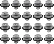 SING F LTD 20PCS Lower Door Moulding Clips LR112137 Compatible with Defender Range Rover Evoque Car Door Panel Door Trim Retainers Clips Plastic Fasteners