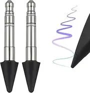 REEYEAR Slim Pen 2 Tips (2 Pack) Replacement, Real-Time Sensitivity, Fits Surface Pro 8/X/Laptop Studio/Duo 2 Tablet Pen