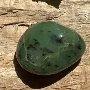 Siberian Jade Pebble Green Nephrite Jade Stone Polish Sayan Mountain Siberia #8
