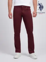 U.S. Polo Assn. Purple Core 5 Pocket Mens Trousers (AG5100) | $150