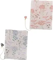 jojofuny 2pcs Fabric Book Cover Notebooks Notebook Fabric Book Cover Bookbinding Super Cloth Bookbinding Bookcloth Clothes DIY Cloth