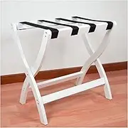 Luggage Rack, Shoe Rack, Luggage Rack Foldable Hotel Rack, Hotel Room Storage Tray Rack, Bedroom Hanger Burlywood