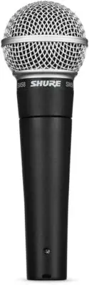 SHURE SM58-LCE Cardioid Dynamic Vocal Microphone XLR Wired