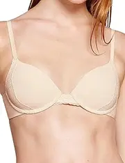 [Pepper] Push Up Bra | Lace Lift Up Bra, Zero Gaps, Silky Fabric, Underwire Lace Bras for Women, (30A-40B)