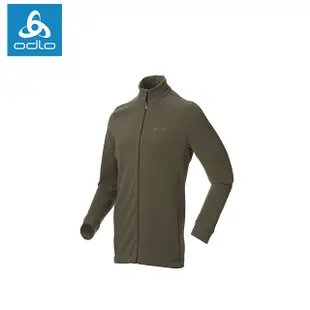 【瑞士ODLO】男刷毛長袖保暖夾克 210522