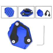 Kickstand Enlarge Plate Pad for Yamaha MT-09 MT 09 2021 Blue