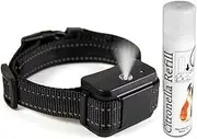 Rechargeable Dog Citronella Anti Bark Spray Collar Training Stop Barking Humane - Collar + 1 Refill Can