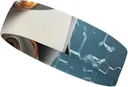 [YKLBV] Moisture Wicking Headbands for Men and Women Penguin with Glasses Sports Sweatband for Tennis Basketball Running Gym Working Out