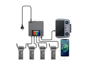 Drone Charger LCD Battery Manager 4-Way Digital Storage Charger for DJI AIR 3 AR3-BC04