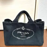 在飛比找蝦皮購物優惠-PRADA 托特包 Canapa 日本直送 二手