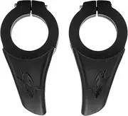 ANKROYU Enlee Ergonomic Bicycle Handlebar Extensions Universal Bike Bar Ends Thumb Rest Support for Mountain Bikes Folding Bikes Comfort Ride Polycarbonate 33g Pair