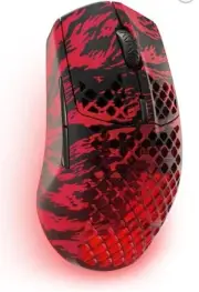 SteelSeries Aerox 3 Wireless: Faze Clan Edition - Holey RGB Gaming Mouse