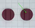 Wolf M-Series Crimson Red oven Knob Set | Set of Two | Wall Ovens | Ships ASAP