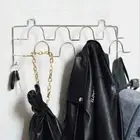 Wall Mounted Slipper Storage Rack Hanging Shelf Shoes Organizer Holder Hook YF