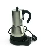 Stainless Steel Electric Espresso Moka Coffee Maker 6Cups Italian Classic AU STOCK