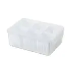 Kitchen Refrigerator Fruit Drain Seal Box Garlic Storage Box