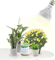 SANSI LED Plant Lamp, Full Spectrum 15 W Grow Light (200 W Equivalent) with Frosted Optical Lens, 120° Beam Angle for High PPFD, Energy-Saving Grow Light for Fruit and Flowers